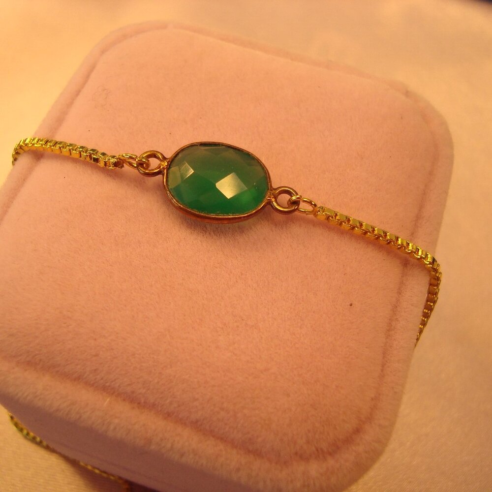 Green Quartz Bracelet